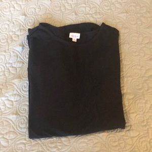 Lularoe Solid Black Irma